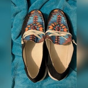 Colorful Patterned Women's Shoes